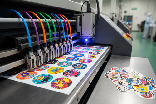Sticker Printing Process